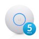 6. Access Point Wi-Fi 5 Ubiquiti UniFi nanoHD 2.4GHz(2 x 2)/5GHz(4 x 4) PoE 1x1G 5pak