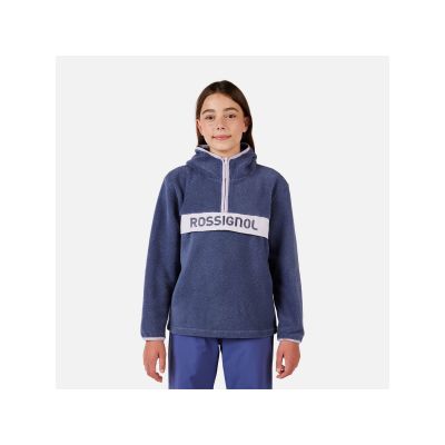 Bluza dziecięca ROSSIGNOL JR ALLTRACK ANORAK FLEECE niebieska
