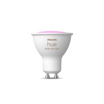 8. Philips Hue White and color ambiance GU10 Inteligentne oświetlenie punktowe 4,2 W
