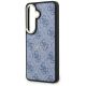 6. Etui Guess 4G Embossed Ring MagSafe na Samsung Galaxy S26 - niebieskie