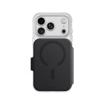 Etui AMAZINGTHING Titan Pro Lens Flip Set na iPhone 18 Pro Max z portfelem kompatybilne z MagSafe - czarne