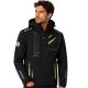 Softshell męski Geographical Norway ROYAUTE MEN ASS A BS2 056 (WT1804H/GN-BLACK / GREEN)