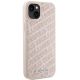 4. Etui Karl Lagerfeld Quilted K Pattern na iPhone 15 Plus / 14 Plus - różowe