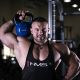 43. Kettlebell żeliwny Blue HMS KNV04