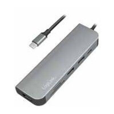 2. LogiLink UA0343 stacja dokująca USB 3.2 Gen 1 (3.1 Gen 1) Type-C Aluminium