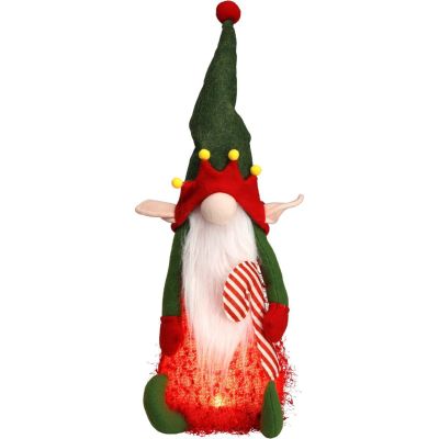 3. FIGURKA DEKORACYJNA PLUSZOWA ELF LED 51CM