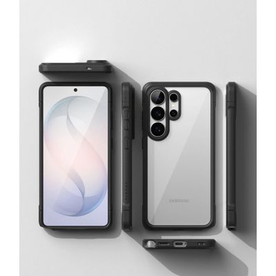 5. Etui Ringke Fusion Bold na Samsung Galaxy S26 Ultra - przezroczysto-czarne