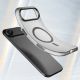 4. Etui Magnetic Abrasive na iPhone 17 Air kompatybilne z MagSafe - matowe czarne