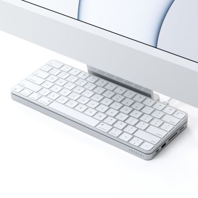 8. Satechi ST-UCISDS Stacja dokująca do laptopa i replikator portów Przewodowa USB 3.2 Gen 2 (3.1 Gen 2) Type-C Srebrny