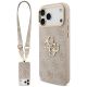 Etui Guess 4G Big 4G Classic Logo Big Strap Metal Buttons na iPhone 18 Pro / 17 Pro - różowe