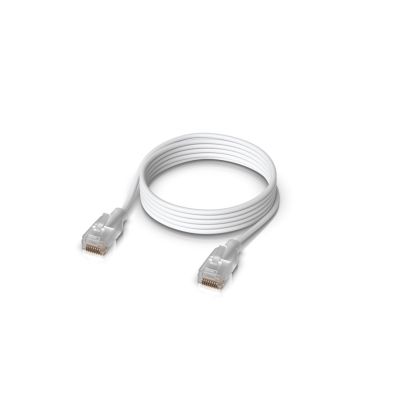8. Patchcord UTP Ubiquiti UniFi Etherlighting Patch Cable (UACC-Cable-Patch-EL-1M-W) Cat. 6 1m white