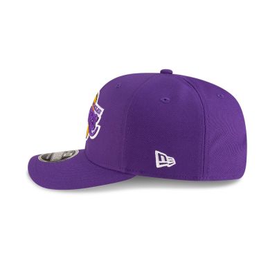 5. Czapka z daszkiem New Era 9SEVENTY Los Angeles Lakers NBA Team Purple Stretch Snapback - 60755432