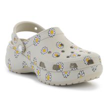 CROCS CLASSIC PLATFORM CLOG W FLORAL METEOR 212668-1WY