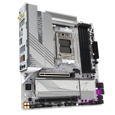 4. Płyta główna Gigabyte B650M AORUS ELITE AX ICE