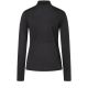 6. Longsleeve termoaktywny damski SUPER.NATURAL W SIERRA140 POCKET ZIP 1/4 czarna