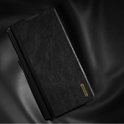 13. Etui Nillkin Qin Pro na Samsung Galaxy Z Fold 7 z miejscem na S Pen - czarne