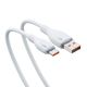3. Kabel Baseus Pudding 100W USB-A - USB-C 1,2m - biały