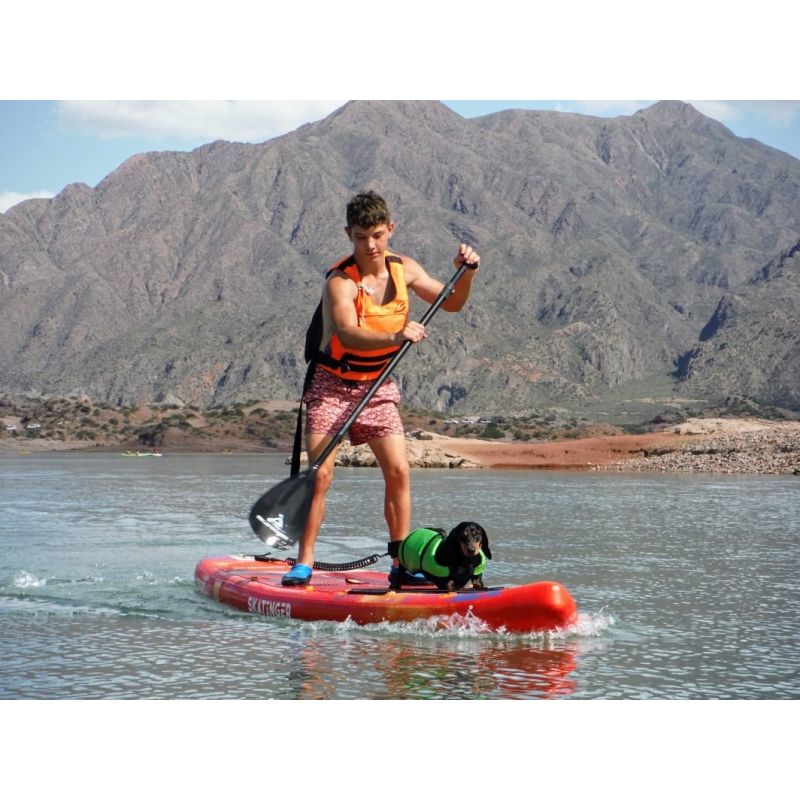 4. Deska SUP SKATINGER Interstellar red 350x81x15