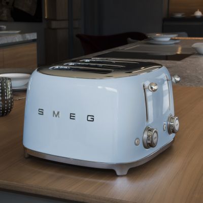 9. Toster SMEG model TSF03PBEU pastel blue