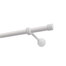 KARNISZ POJEDYNCZY FI 19 MM BIAŁY 200 CM LUNA KOWALSKI