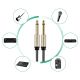 4. Kabel Ugreen AV128 10639 mono TS jack 6,35mm / jack 6,35mm 3m - szary