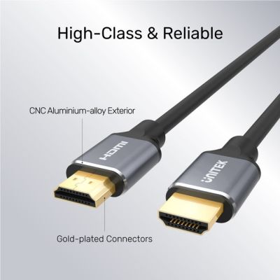 9. UNITEK KABEL HDMI 2.1, 8K 60HZ, 4K 120HZ, 5M,C140W