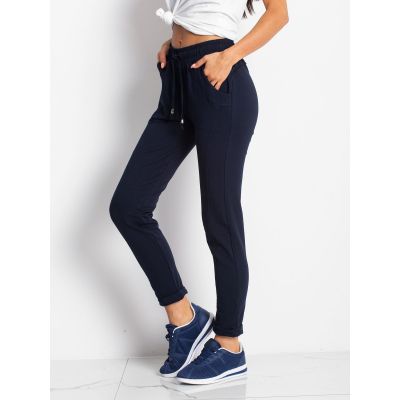 2. Spodnie dresowe-RV-DR-3589.05X-granatowy (RV-DR-3589.05X)