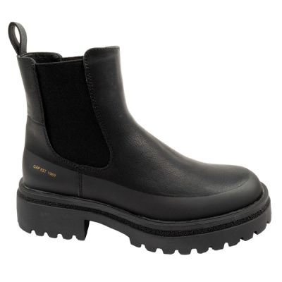 GAP buty damskie Louise czarne botki za kostkę modne wsuwane