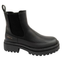 GAP buty damskie Louise czarne botki za kostkę modne wsuwane