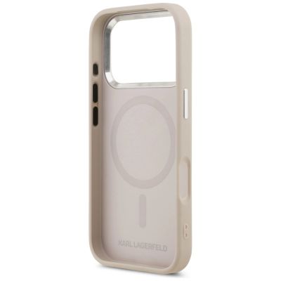 7. Etui Karl Lagerfeld Choupette Pin MagSafe do iPhone 17 Pro Max - różowe