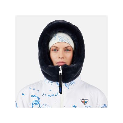 7. Kurtka narciarska damska ROSSIGNOL W JCC YETI-REV JKT biały