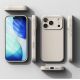 7. Etui Ringke Silicone Magnetic MagSafe na iPhone 17 Pro - beżowe