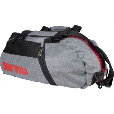 Torba sportowa TOP TEN z funkcją plecaka "Grey" 55cm x 29cm x 27 cm