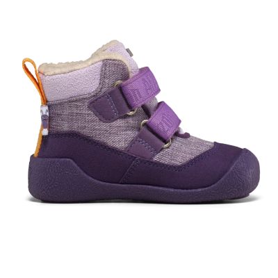 3. Buty zimowe barefoot do nauki chodzenia Affenzahn Snuggy Butterfly (01502-40214)