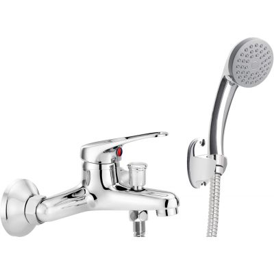 Bateria wannowa ścienna z zestawem prysznicowym BYU_011M 5907650801054