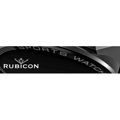 16. Smartwatch Rubicon RNCE99 Black Metal + Silicon SMARUB194