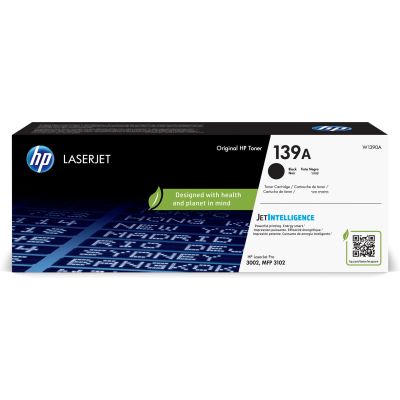 45. HP LaserJet Oryginalny wkład z czarnym tonerem 139A