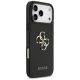 4. Etui Guess Grained Big 4G & Classic Logo na iPhone 17 Pro Max - czarne