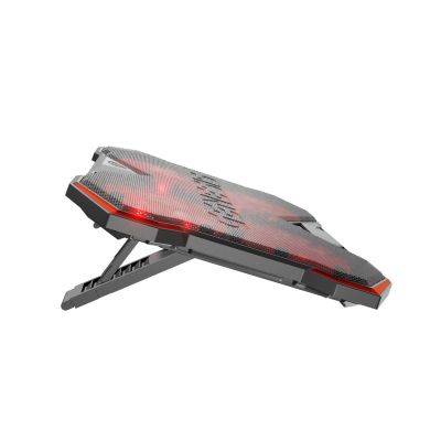 11. GENESIS Oxid 260 podkładka chłodząca do laptop 43,9 cm (17.3") 1010 RPM Czarny, Czerwony
