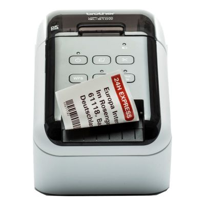 Brother QL-810WC drukarka etykiet bezpośrednio termiczny Kolor 300 x 300 DPI 176 mm/s Przewodowy i Bezprzewodowy DK Wi-Fi