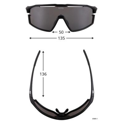 2. Okulary GOGGLE VIPER E595-1