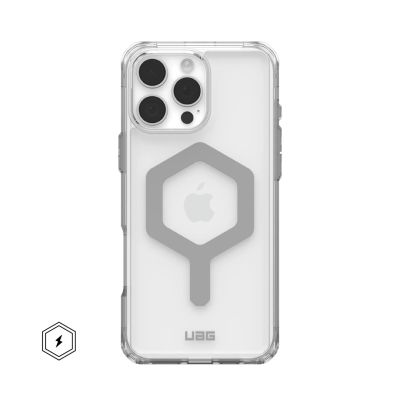 Etui UAG Urban Armor Gear Plyo MagSafe do telefonu Apple iPhone 16 Pro Max, Lód (przezroczysty)/srebrny