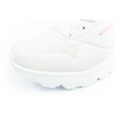 15. Skechers Uno Lite buty sneakersy sportowe dziecięce białe wygodne
