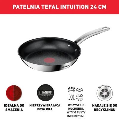 9. Patelnia TEFAL Intuition 24 cm B8170444