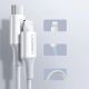 13. Ugreen kabel przewód MFi USB Typ C - Lightning 20W 3A 0.25 m biały (US171)