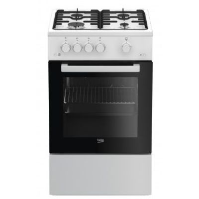 Kuchnia Beko FSG52020FW (Płyta gazowa; Piekarnik gazowy; 500mm)