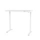 2. Activejet Biurko z elektryczną regulacją wysokości ET119W-C  w kolorze białym. Wymiar blatu 140 x 70 cm.