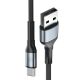 2. Kabel 3mk Hyper 3mk Hyper Cable N-SERIES USB-A / USB-C 1m 9V/2A 18W QC 3.0 / czarny