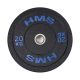27. Talerz olimpijski HMS BLUE BUMPER 20 kg HTBR20 