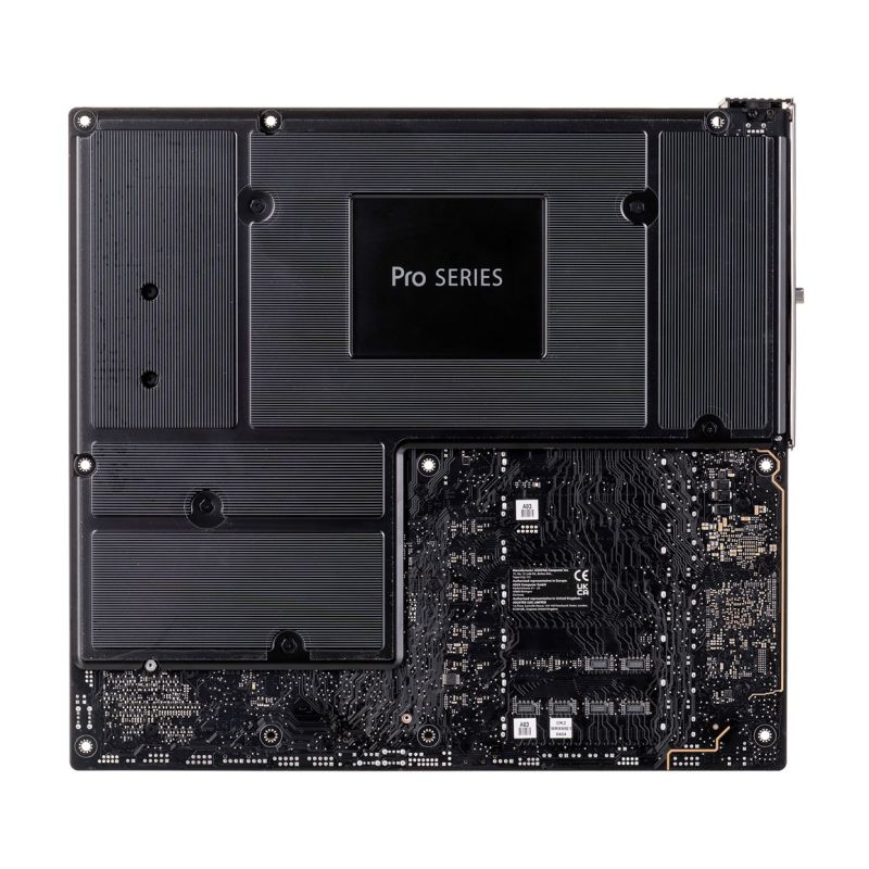 4. Płyta główna Asus Pro WS WRX90E-SAGE SE 1x sTR5 AMD ryzen Threadripper PRO 7000 SoC (8x DIMM, 4x SATA, 2x SlimSAS, 4xM.2, 2x10Gbe, IPMI, EEB)